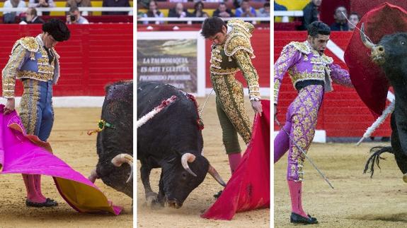 El Juli, Perera y Talavante, a hombros en la corrida de Cieza