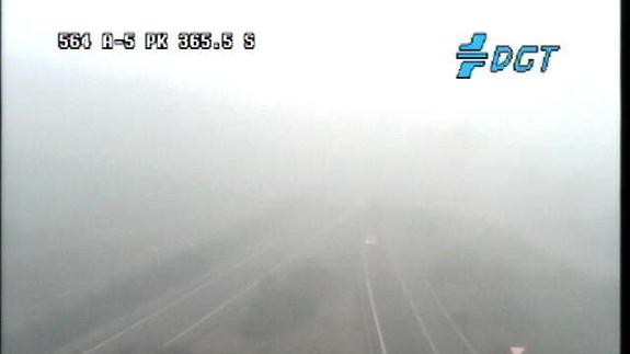 Circulación condicionada por la niebla en Extremadura