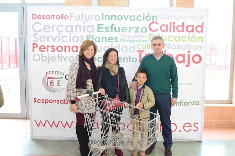 Basi Cano gana el carrito de la compra valorado en 400 euros