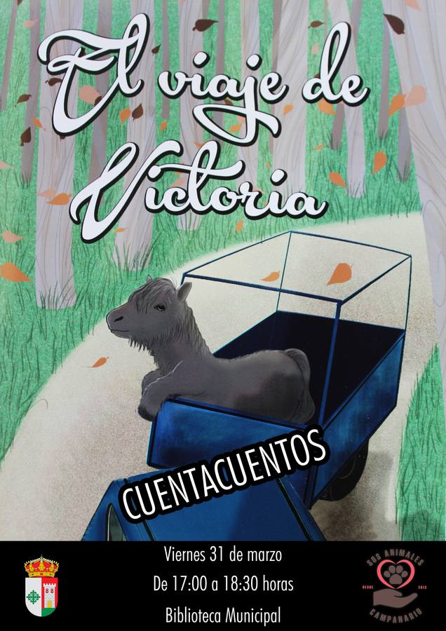 'La hora del cuento' de mañana llega de la mano de la Asociación SOS Animales de Campanario