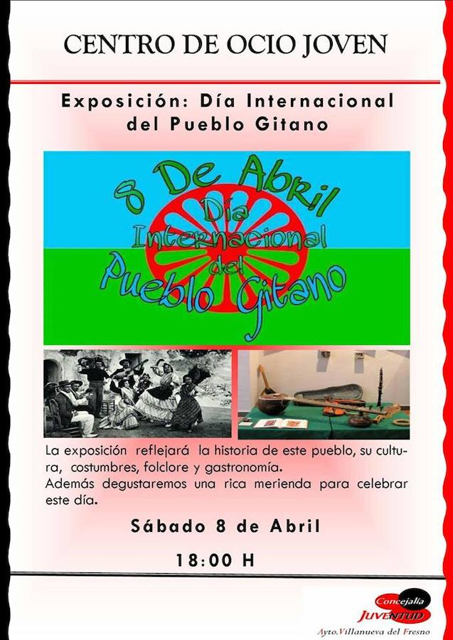 El Centro de Ocio Joven celebrará el Día Internacional del Pueblo Gitano con una exposición