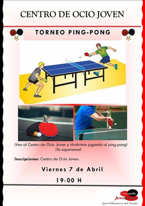 El Centro de Ocio Joven acoge un torneo de ping-pong