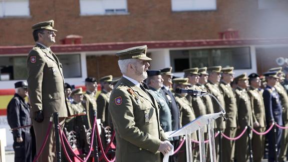 Relevo en el mando del Cefot, consolidado ya como centro de formación militar