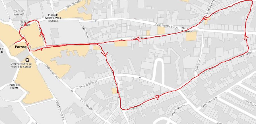 El Cautivo saldrá a las 18.30 de la parroquia