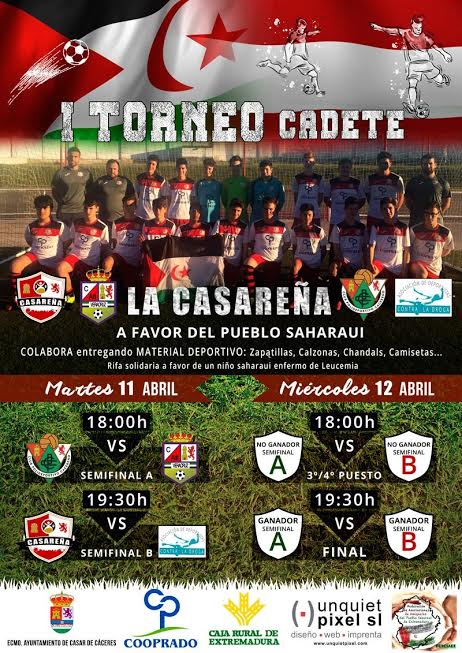 Bailes, patinaje y fútbol a favor del pueblo saharaui