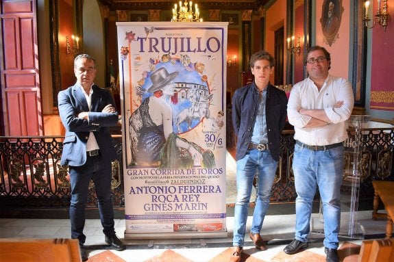 Ferreras, Roca Rey y Ginés Marín torearán en Trujillo el 30 de abril