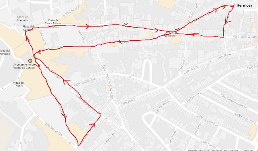 El Nazareno recorre hoy las calles