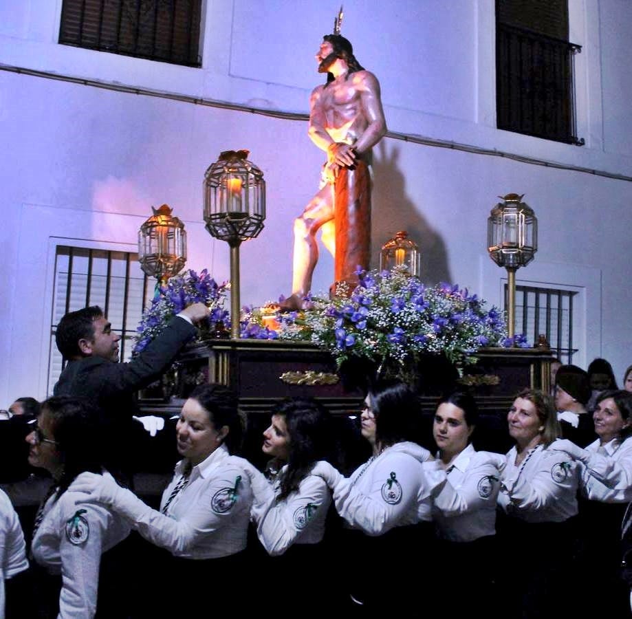 El recuerdo a Manuela Chavero continúa presente en las estaciones de penitencia