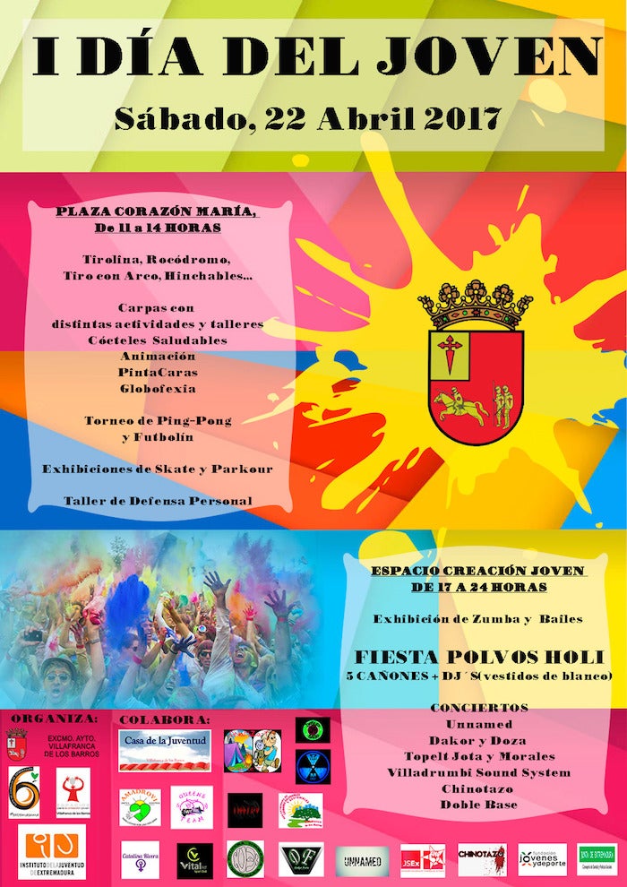 El sábado 22 de abril se celebra el I Día del Joven de Villafranca