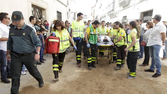 Dos mujeres heridas, una de ellas en estado crítico, por caídas de caballo en el Día de la Luz