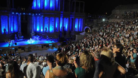 El Consorcio solo ha autorizado, de momento, dos conciertos en el Teatro Romano