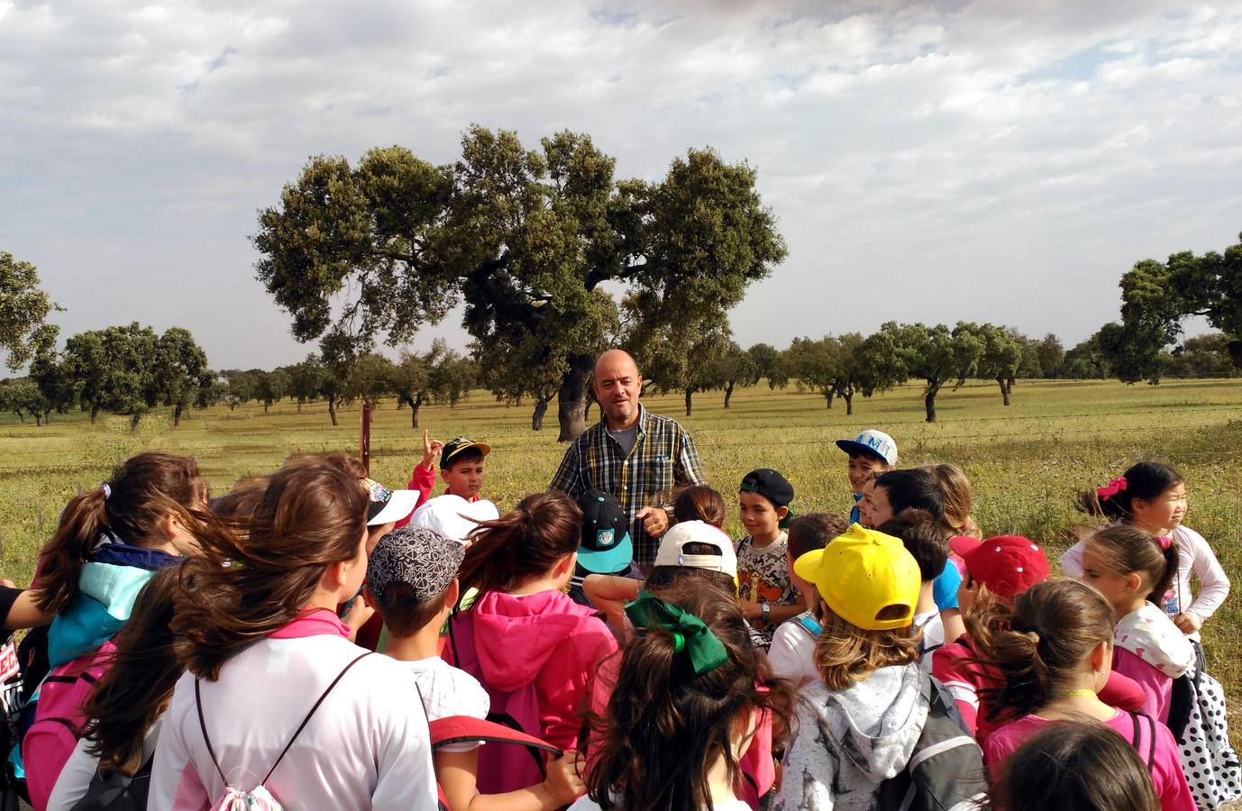 Los escolares conocen la dehesa extremeña