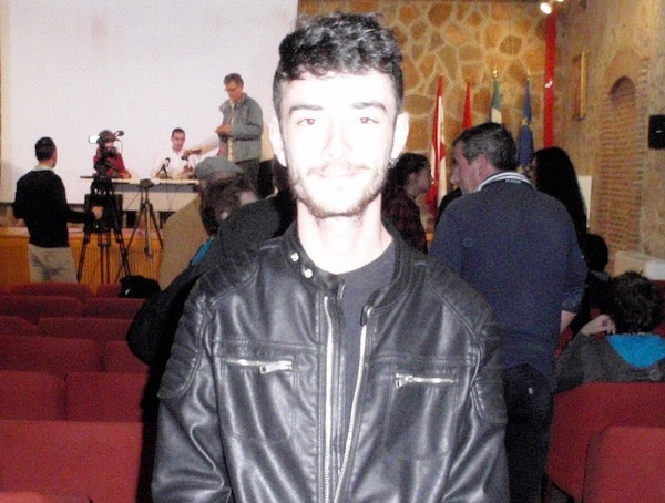 Andrés Beltrán Agudo, ganador del primer premio del Certamen de Relato Breve sobre la Memoria Histórica 'Catalina Rivera Recio'