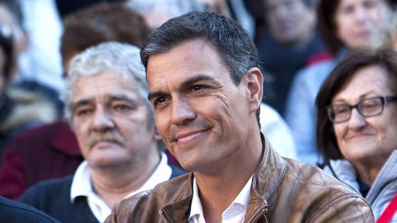 Pedro Sánchez participa hoy en un encuentro con militantes del PSOE en Mérida