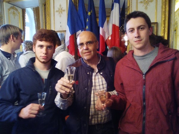 Un equipo del CFMR de Villafranca participa en Francia en la European Wine Champiosnhip
