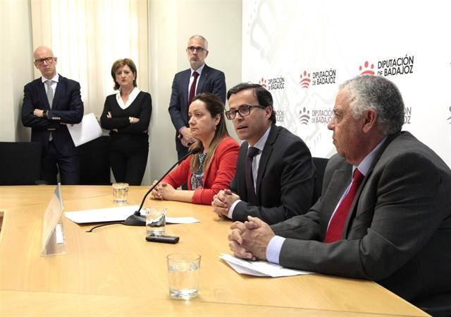 La Diputación de Badajoz concederá al Ayuntamiento de Los Santos una aportación de 221.886 euros del Plan Dinamiza I 2017