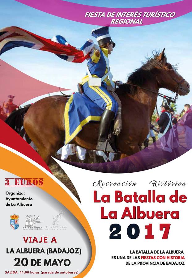 El Ayuntamiento organiza una excursión para disfrutar de "La Batalla de la Albuera"