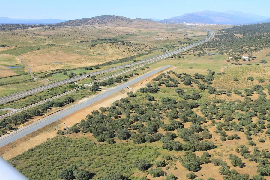 El tramo del AVE Cáceres-Plasencia en 10 fotos