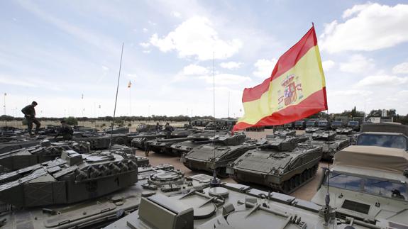 La misión de la Brigada Extremadura XI es defensiva pero preparada para cualquier amenaza