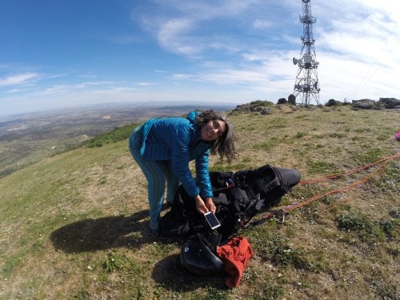 María Pérez Gil, pasión por volar