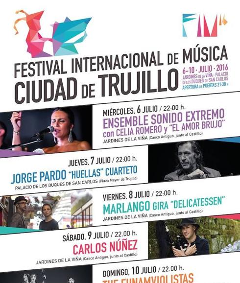 Sole Giménez, Ainhoa Arteta, Martirio y Teresa Salgueiro, en el Festival de Música de Trujillo