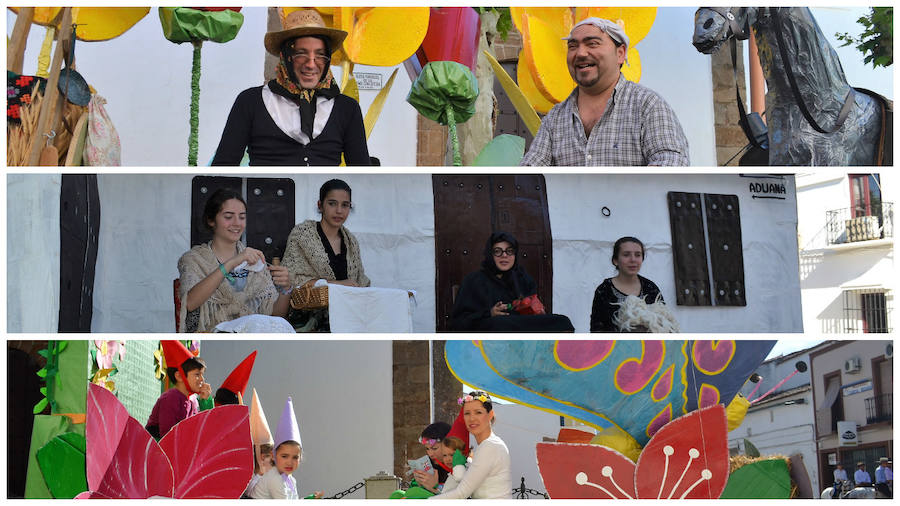 La carroza titulada 'La siega' se alza con el primer premio de la romería