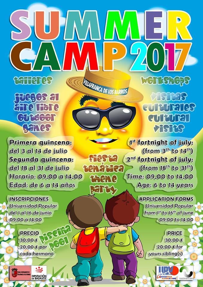 Summer Camp 2017 comienza su andadura de la mano de la UPV y la Escuela Municipal de Idiomas