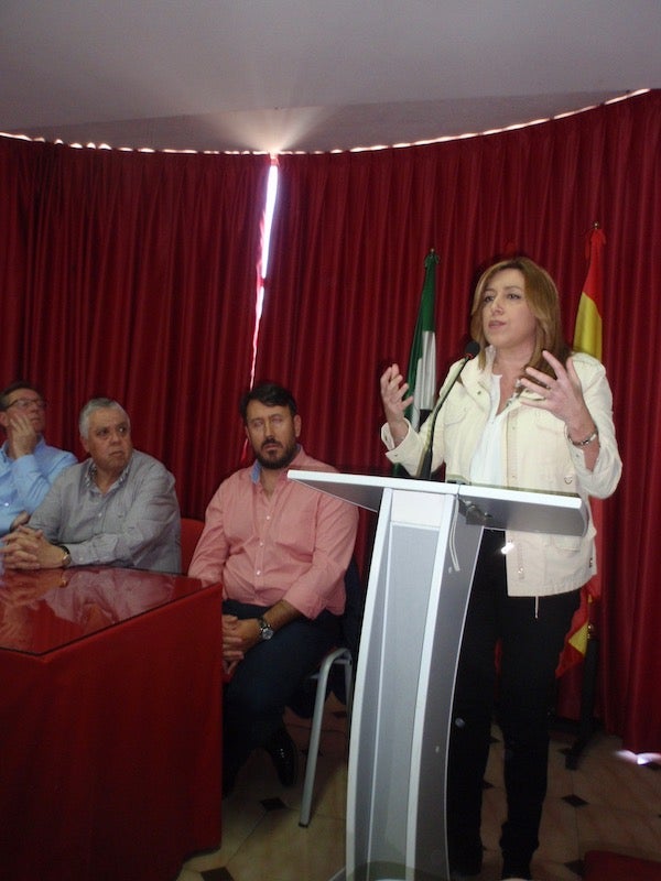 Susana Díaz gana las primarias en Villafranca de los Barros