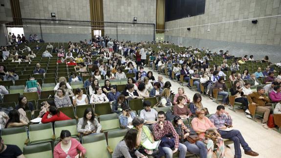 El 61% de aspirantes a las listas extraordinarias acuden a los actos de presentación