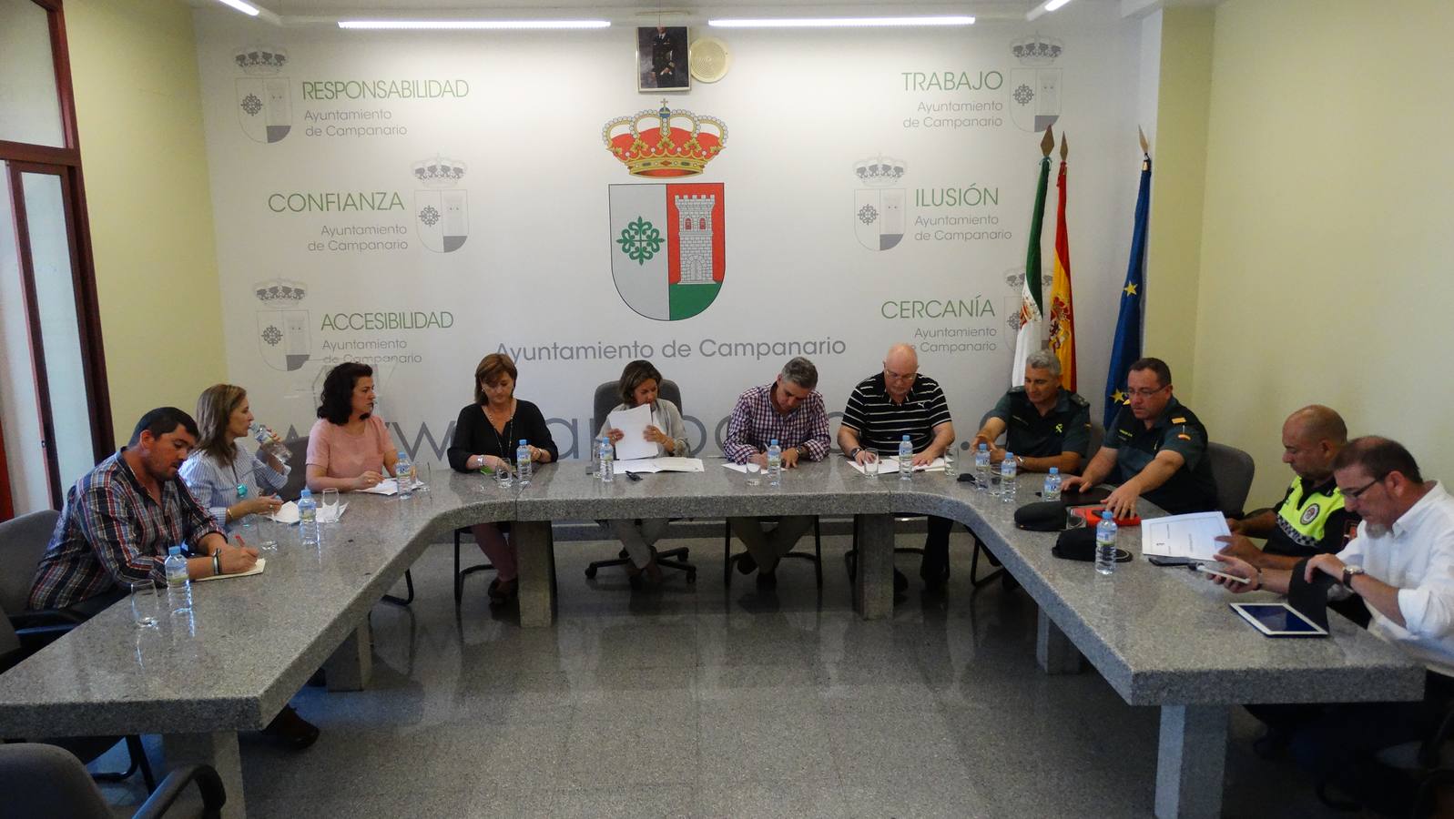 La problemática de la Policía Local se aborda en una Junta Local de Seguridad