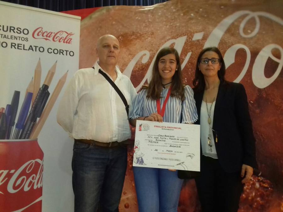 Carla Rodríguez, segunda en el premio extremeño de relato corto