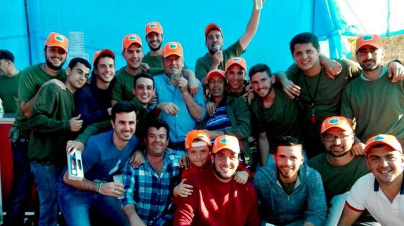 Un grupo de jóvenes monteros recupera el tradicional Recorrido de Caza