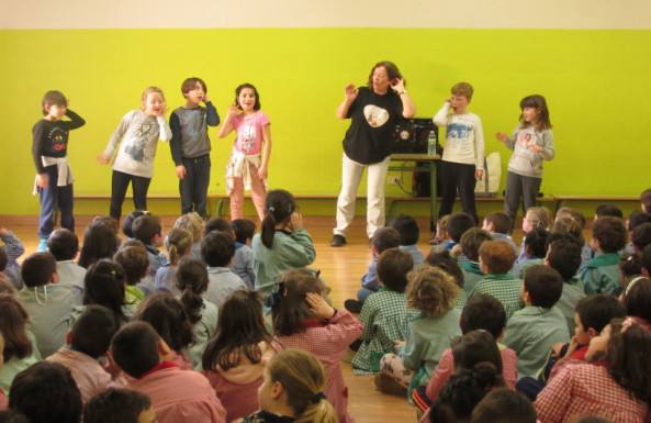 Taller coral y de expresión musical impartido por Amaya Añúa y Susa Herrera los días 17 y 18 de junio