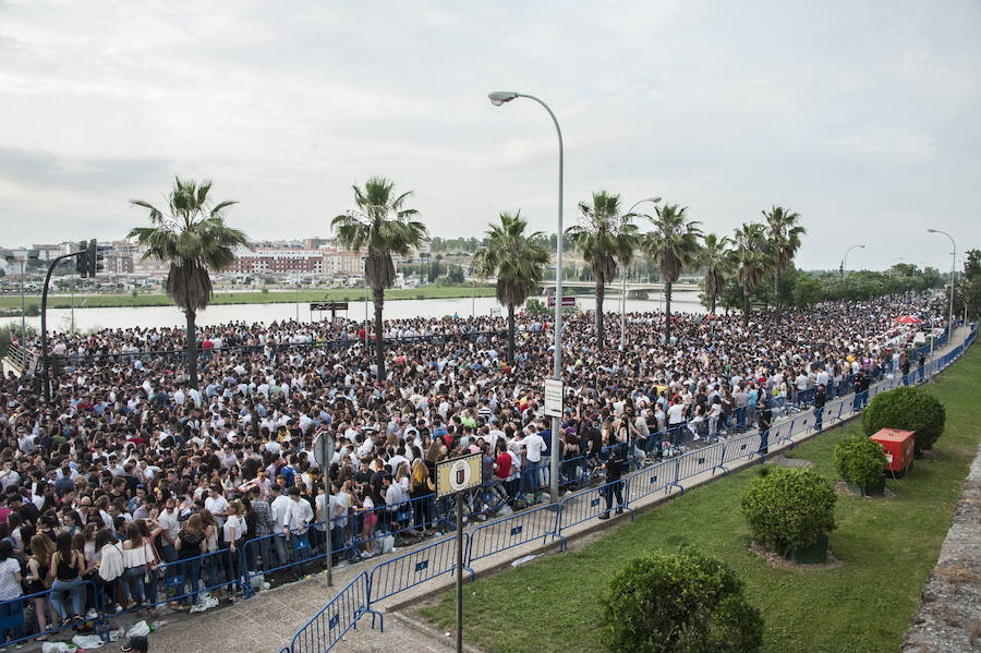 El tramo de Puerta Palmas, cortado al tráfico del viernes al lunes