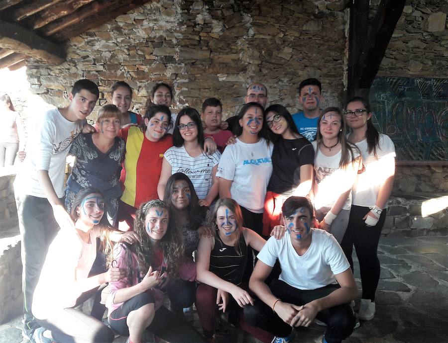 Alumnos del Alba Plata participan en el programa de recuperación de pueblos abandonados