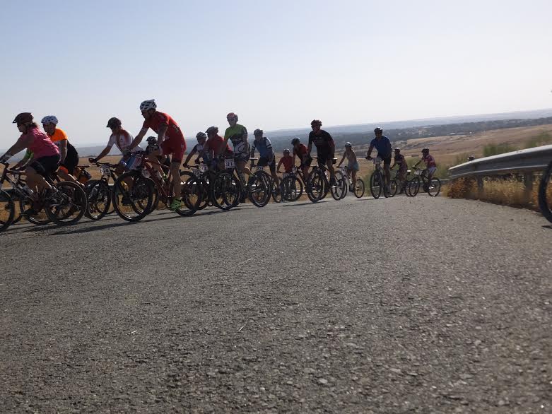 106 inscritos en la I Ruta BTT casareña