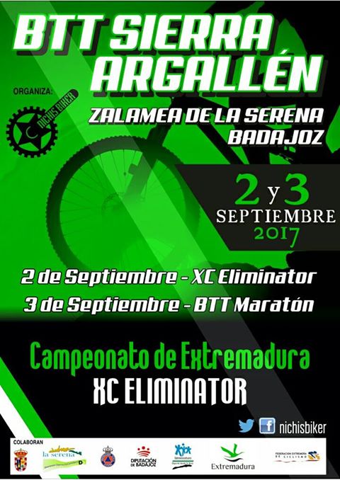 La BTT Sierra Argallén se celebrará los días 2 y 3 de septiembre