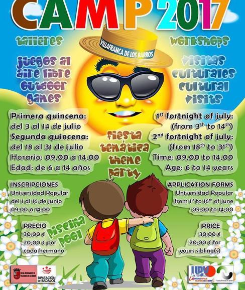 El campamento "Summer Camp 2017" cierra la recogida de solicitudes