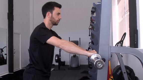 Rutina con cinco ejercicios para principiantes