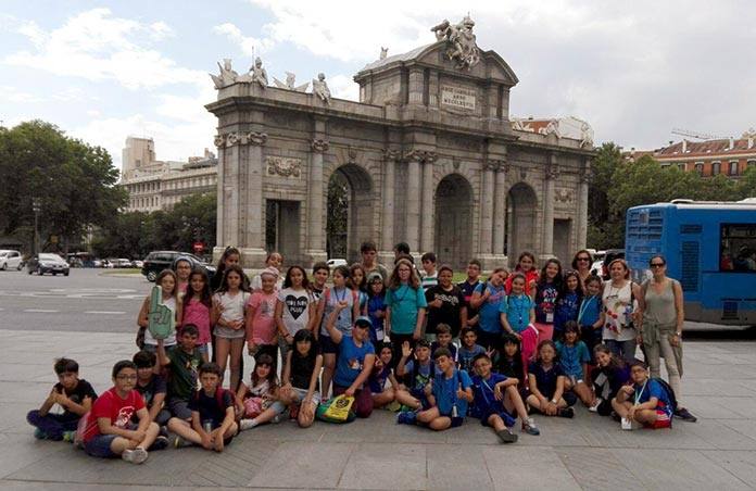Alumnos del CEIP Padre Manjón realizan una ruta por Madrid y Castilla la Mancha