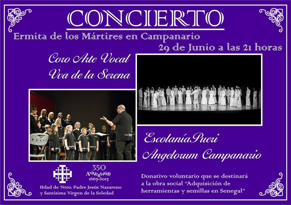Concierto conjunto de Pueri Angelorum y Arte Vocal