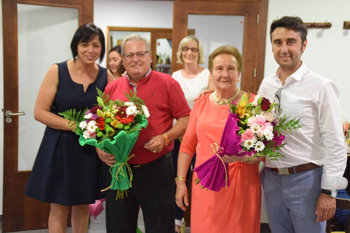 Manuel Díaz y María Germán, Mister y Miss Tercera Edad 2017