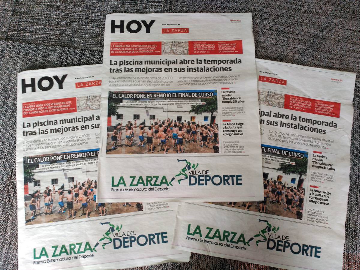 Ya está en la calle el periódico de junio