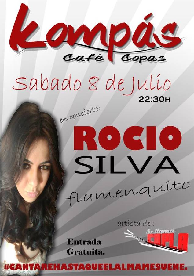 Actuación de la sevillana Rocío Silva, mañana sábado en Kompás