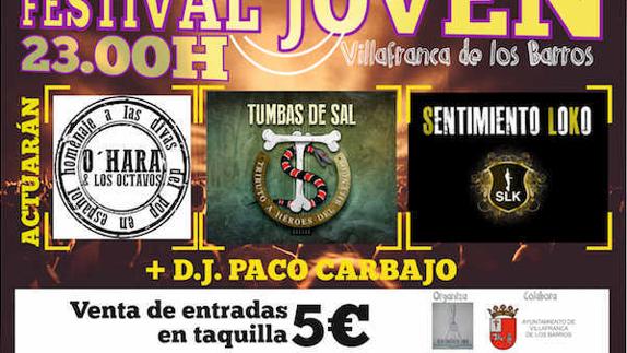 Los asistentes al I Festival Joven podrán disfrutar esta noche de una amplia variedad musical