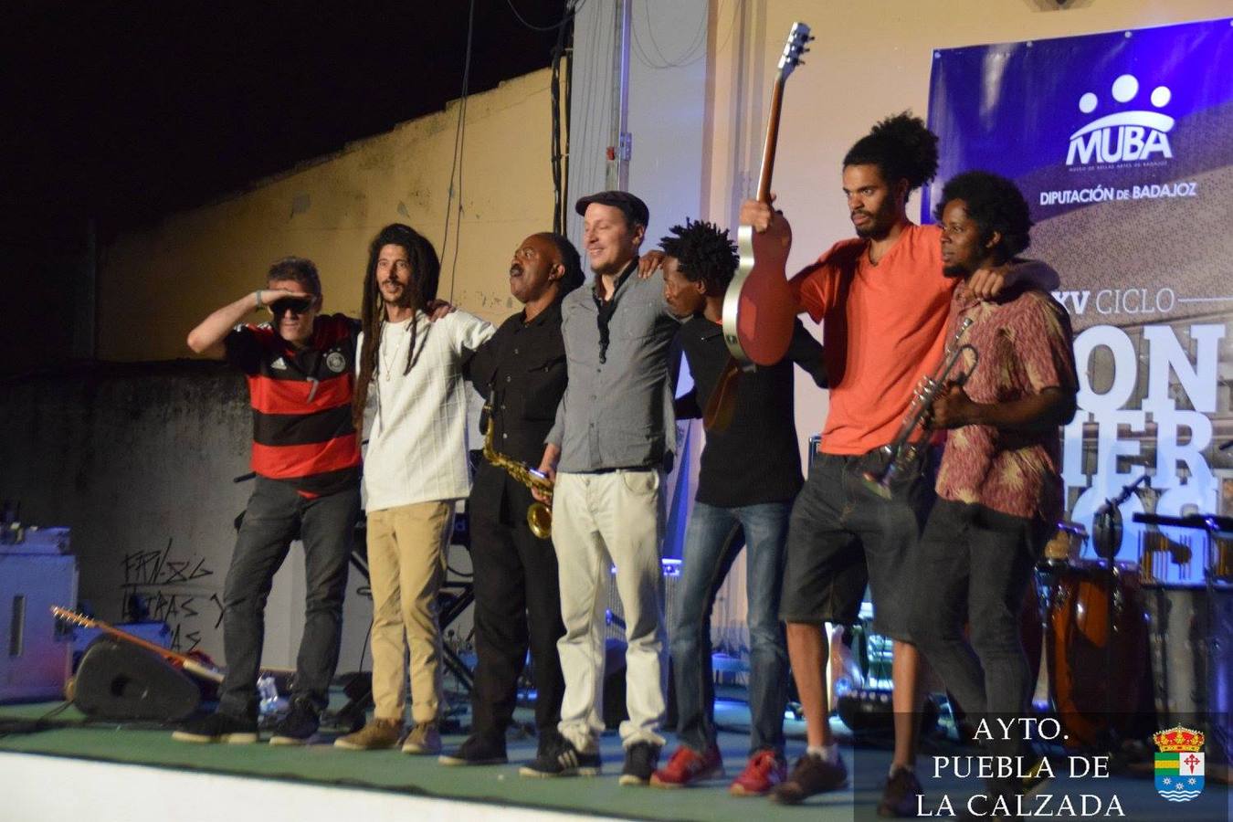 Concierto de Geko Turner en el Parque Municipal