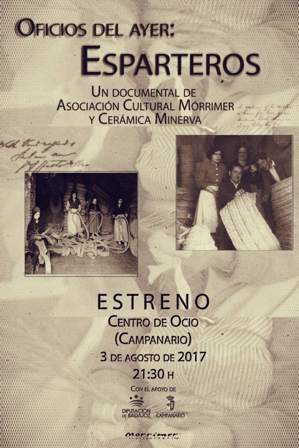Un documental rescata la tradición espartera de Campanario