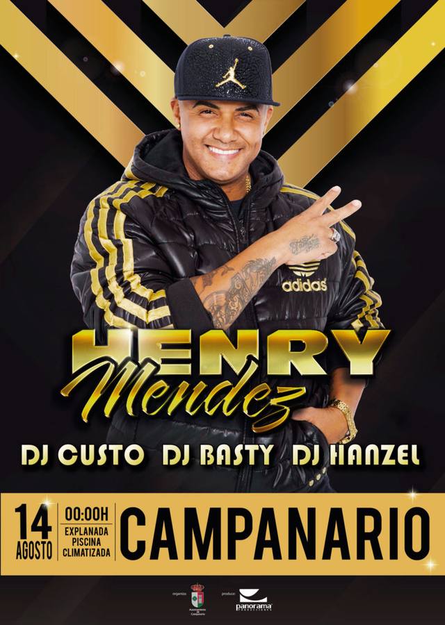 Henry Méndez actuará en la fiesta dance de la 'noche eterna'