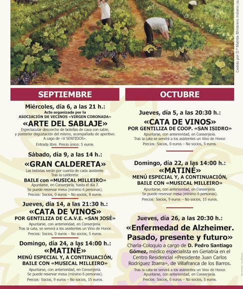 El CIR publica su programación para los meses de septiembre y octubre