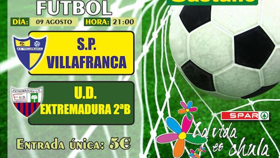 El Villafranca pone a prueba su potencial ante el Extremadura